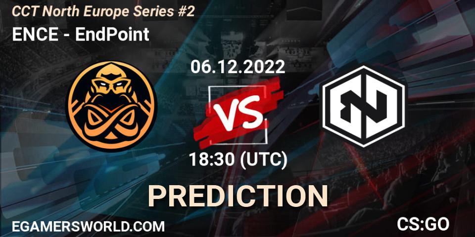 Prognose für das Spiel ENCE VS EndPoint. 06.12.22. CS2 (CS:GO) - CCT North Europe Series #2