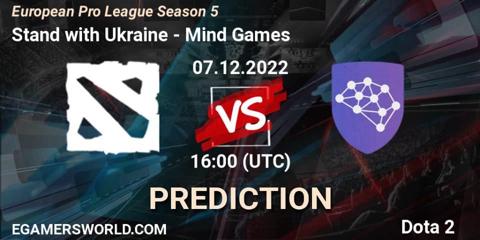 Prognose für das Spiel EZ KATKA VS Mind Games. 07.12.22. Dota 2 - European Pro League Season 5