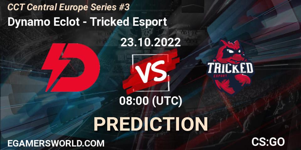 Prognose für das Spiel Dynamo Eclot VS Tricked Esport. 23.10.22. CS2 (CS:GO) - CCT Central Europe Series #3