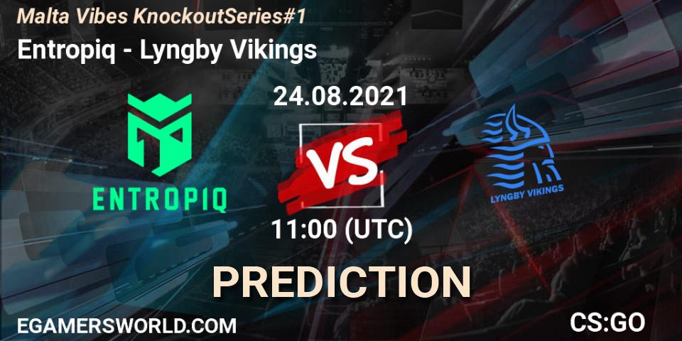 Prognose für das Spiel Entropiq VS Lyngby Vikings. 24.08.2021 at 14:00. Counter-Strike (CS2) - Malta Vibes Knockout Series #1