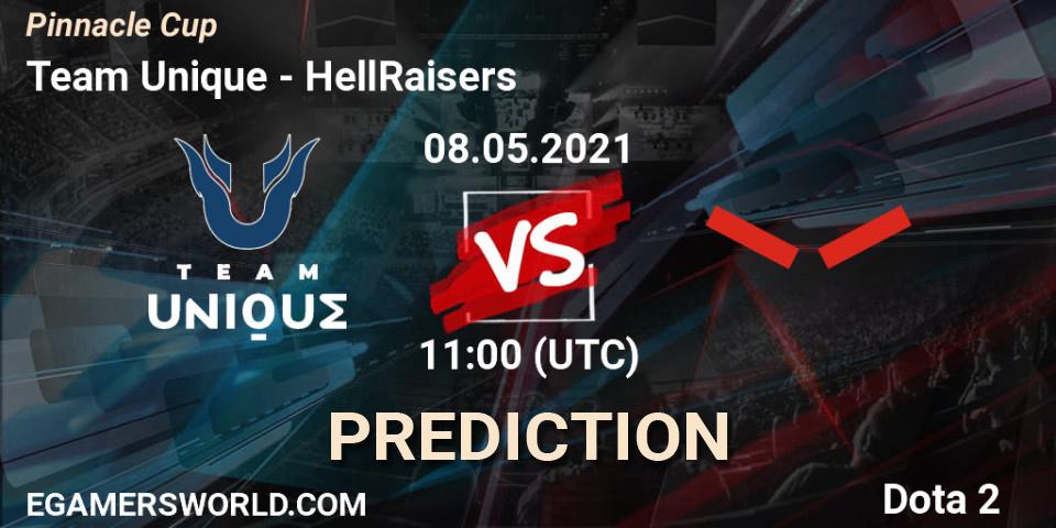 Prognose für das Spiel Team Unique VS HellRaisers. 08.05.2021 at 11:03. Dota 2 - Pinnacle Cup 2021 Dota 2