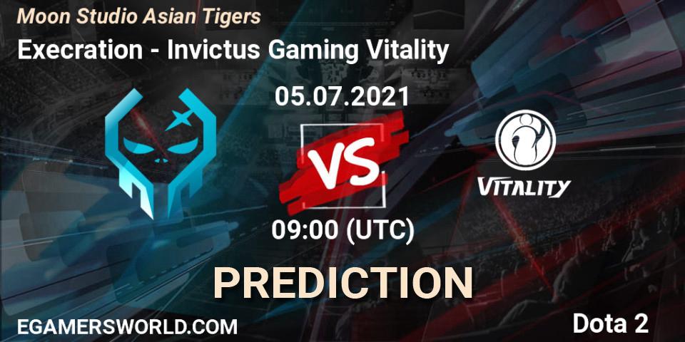 Prognose für das Spiel Execration VS Invictus Gaming Vitality. 05.07.2021 at 09:13. Dota 2 - Moon Studio Asian Tigers