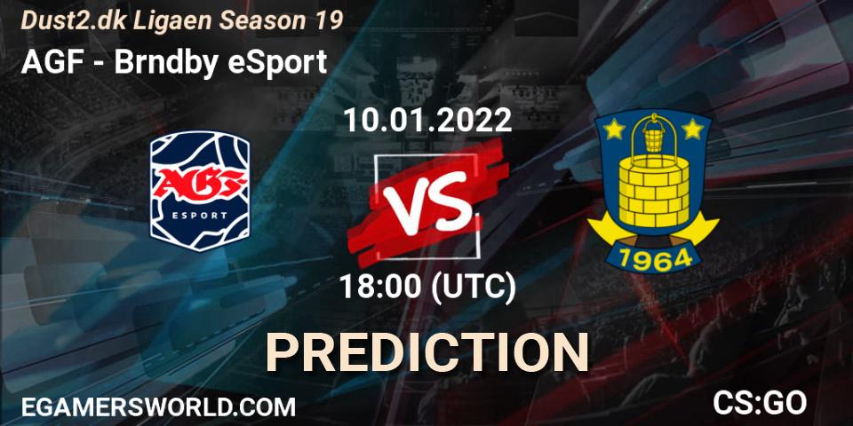 Prognose für das Spiel AGF Academy VS Brøndby eSport. 10.01.2022 at 18:00. Counter-Strike (CS2) - Dust2.dk Ligaen Season 19