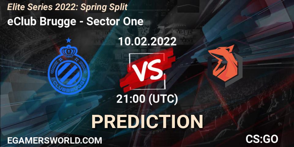 Prognose für das Spiel eClub Brugge VS Sector One. 10.02.2022 at 21:30. Counter-Strike (CS2) - Elite Series 2022: Spring Split