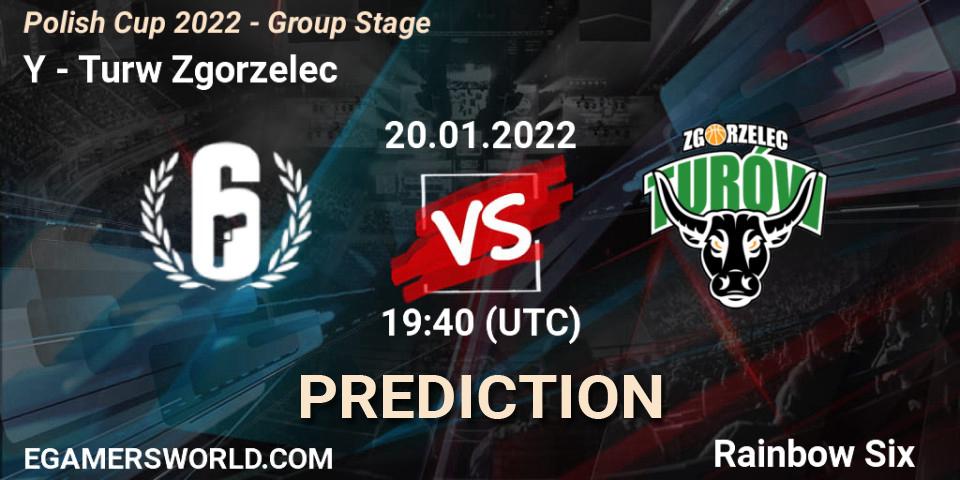 Prognose für das Spiel YŚ VS Turów Zgorzelec. 20.01.2022 at 19:40. Rainbow Six - Polish Cup 2022 - Group Stage