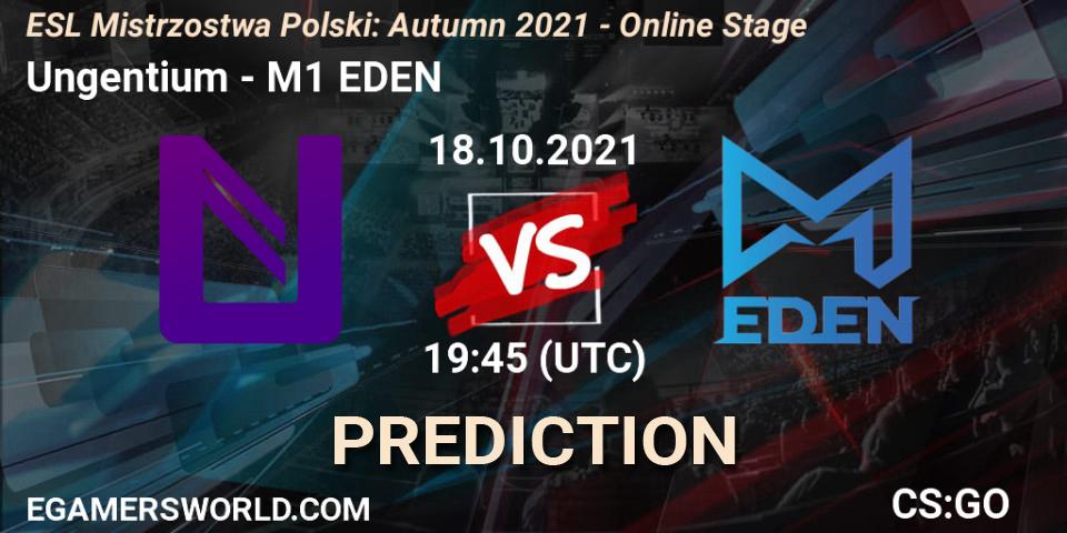 Prognose für das Spiel Ungentium VS M1 EDEN. 18.10.2021 at 19:45. Counter-Strike (CS2) - ESL Mistrzostwa Polski: Autumn 2021 - Online Stage