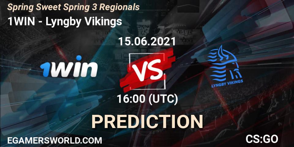 Prognose für das Spiel 1WIN VS Lyngby Vikings. 15.06.2021 at 16:00. Counter-Strike (CS2) - Spring Sweet Spring 3 Regionals