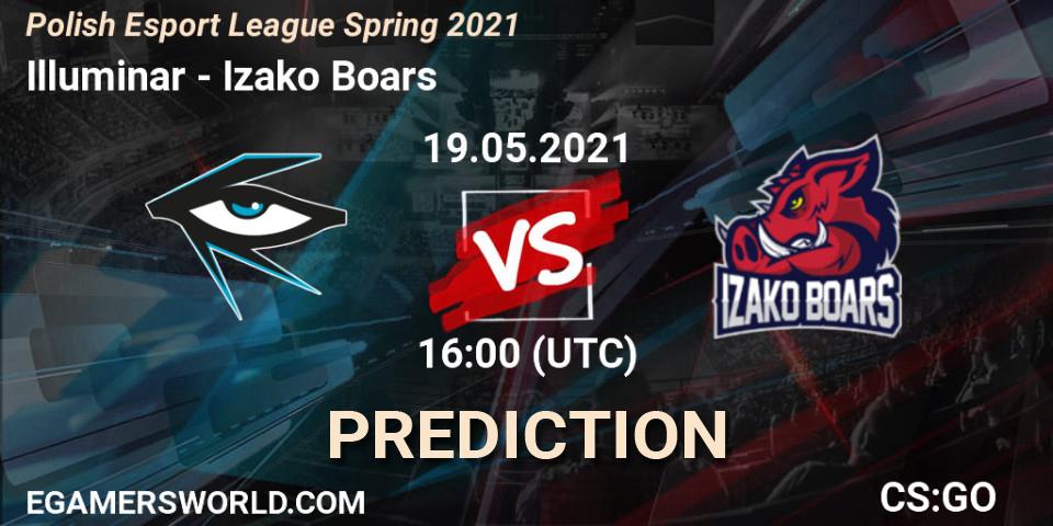 Prognose für das Spiel Illuminar VS Izako Boars. 19.05.21. CS2 (CS:GO) - Polska Liga Esportowa S9 Grupa Mistrzowska