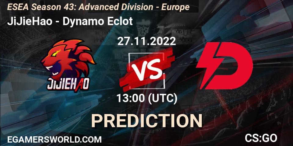 Prognose für das Spiel Invictus Int VS Dynamo Eclot. 27.11.22. CS2 (CS:GO) - ESEA Season 43: Advanced Division - Europe
