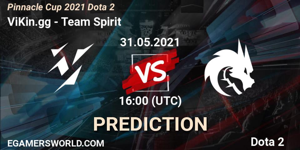 Prognose für das Spiel ViKin.gg VS Team Spirit. 31.05.21. Dota 2 - Pinnacle Cup 2021 Dota 2