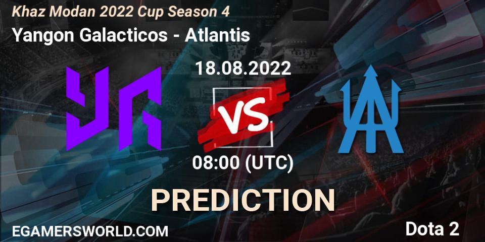 Prognose für das Spiel UD Vessuwan VS Atlantis. 18.08.22. Dota 2 - Khaz Modan 2022 Cup Season 4