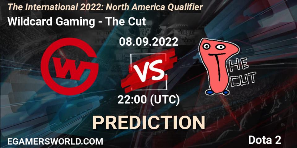 Prognose für das Spiel Wildcard Gaming VS The Cut. 08.09.22. Dota 2 - The International 2022: North America Qualifier