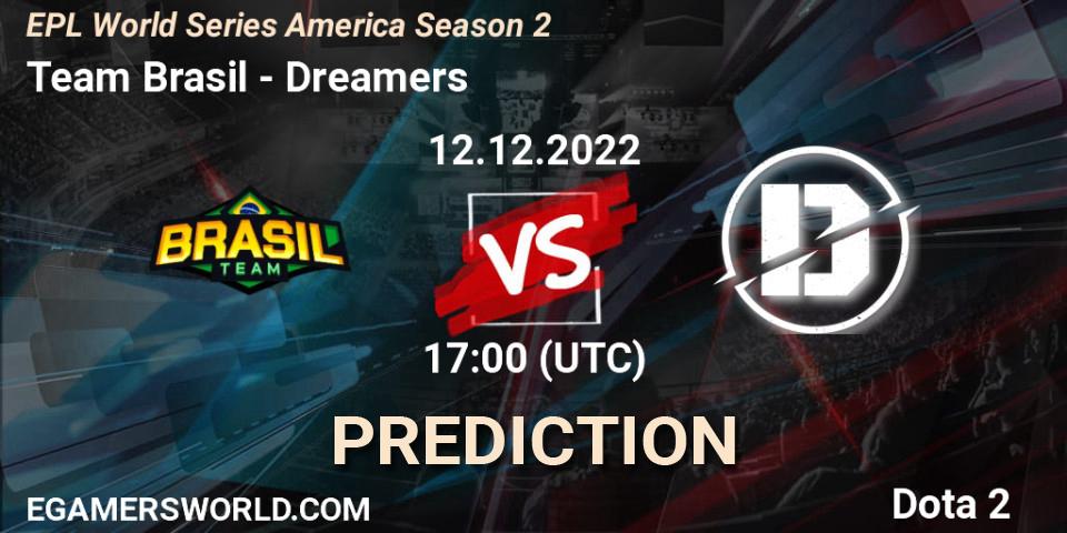 Prognose für das Spiel Team Brasil VS Dreamers. 12.12.22. Dota 2 - EPL World Series America Season 2