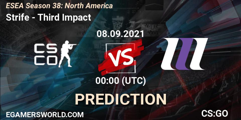 Prognose für das Spiel RBG VS Third Impact. 28.09.21. CS2 (CS:GO) - ESEA Season 38: North America 