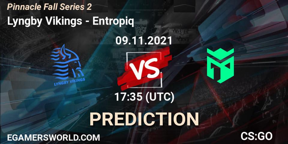 Prognose für das Spiel Lyngby Vikings VS Entropiq. 09.11.21. CS2 (CS:GO) - Pinnacle Fall Series #2