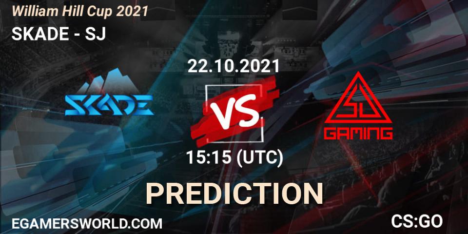 Prognose für das Spiel SKADE VS SJ. 22.10.2021 at 15:15. Counter-Strike (CS2) - William Hill Cup