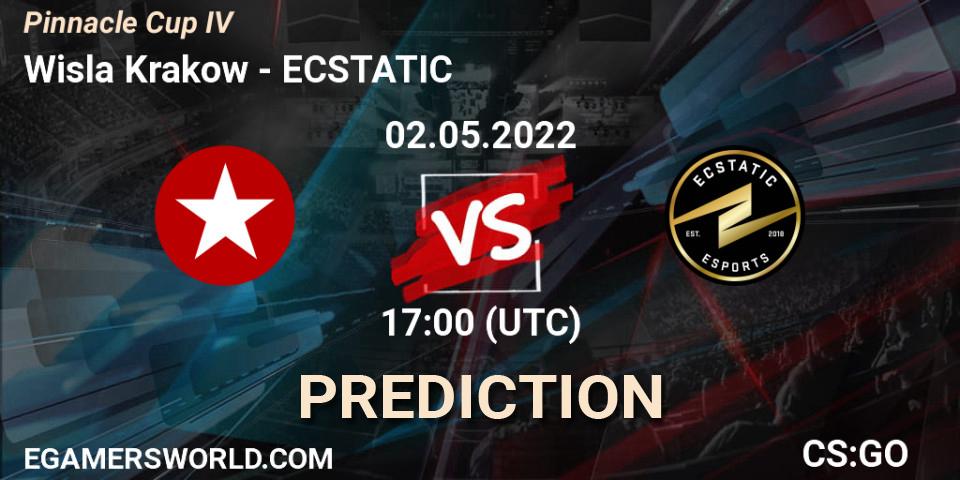 Prognose für das Spiel Wisla Krakow VS ECSTATIC. 02.05.22. CS2 (CS:GO) - Pinnacle Cup #4