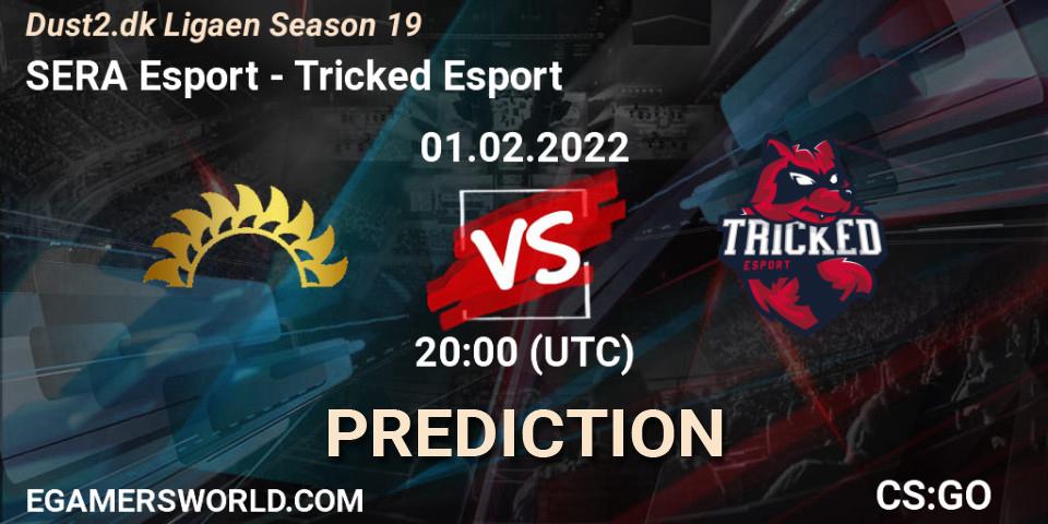 Prognose für das Spiel SERA Esport VS Tricked Esport. 01.02.2022 at 20:00. Counter-Strike (CS2) - Dust2.dk Ligaen Season 19