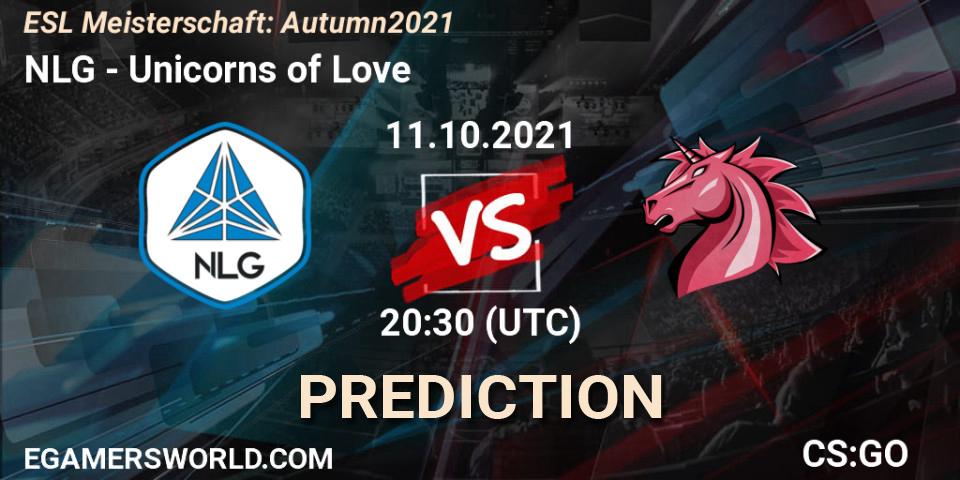 Prognose für das Spiel NLG VS Unicorns of Love. 11.10.21. CS2 (CS:GO) - ESL Meisterschaft: Autumn 2021