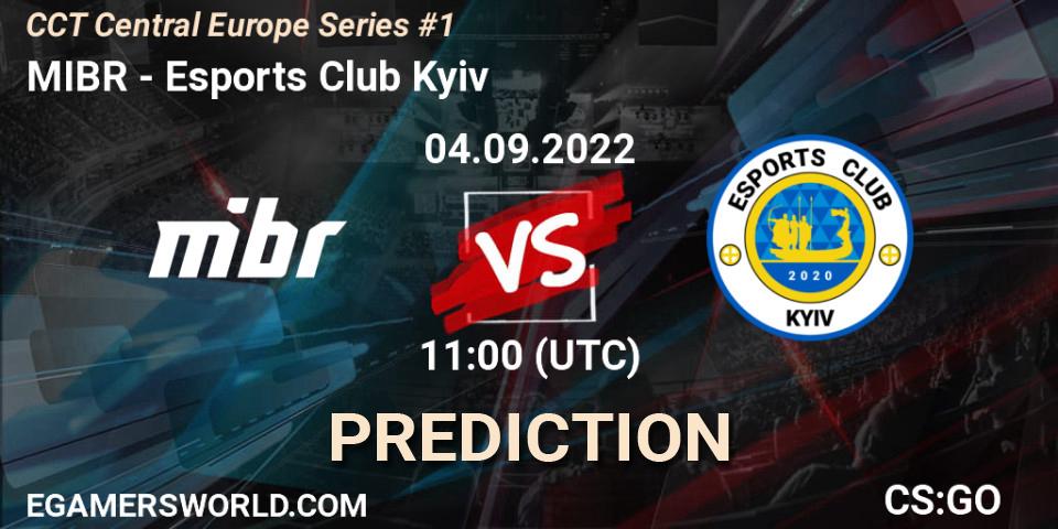 Prognose für das Spiel MIBR VS Esports Club Kyiv. 04.09.2022 at 11:00. Counter-Strike (CS2) - CCT Central Europe Series #1