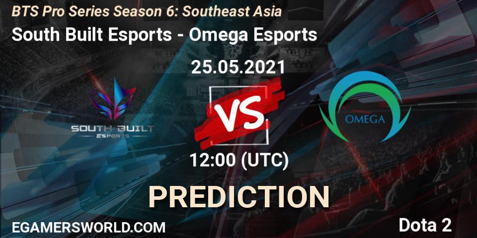 Prognose für das Spiel South Built Esports VS Omega Esports. 25.05.2021 at 13:20. Dota 2 - BTS Pro Series Season 6: Southeast Asia