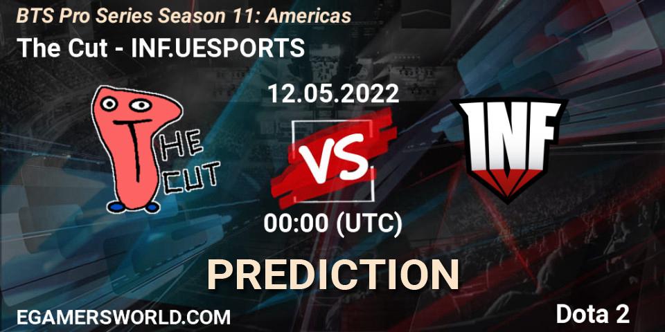 Prognose für das Spiel The Cut VS INF.UESPORTS. 12.05.2022 at 00:59. Dota 2 - BTS Pro Series Season 11: Americas