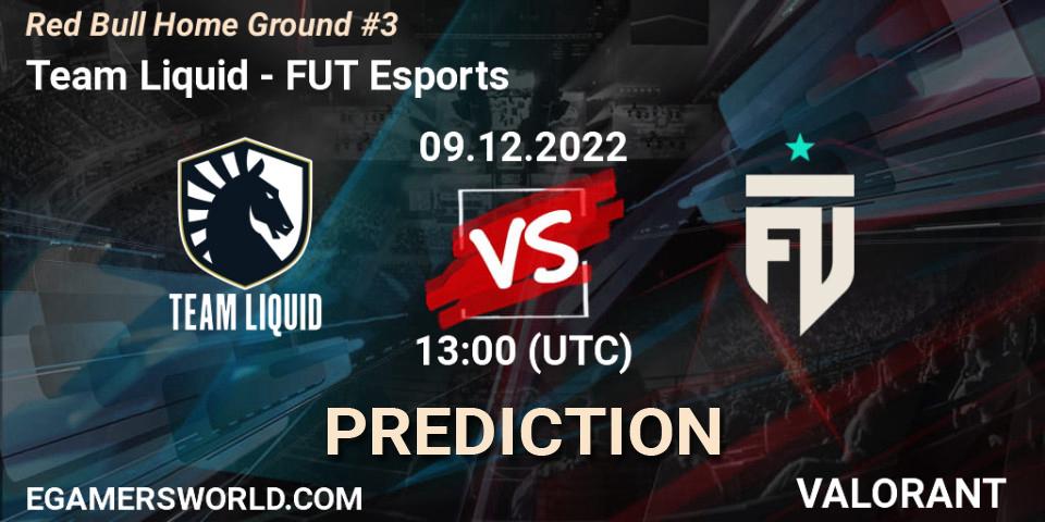 Prognose für das Spiel Team Liquid VS FUT Esports. 09.12.22. VALORANT - Red Bull Home Ground #3
