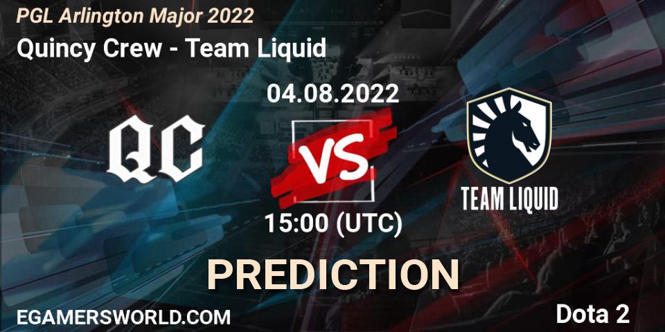 Prognose für das Spiel Soniqs VS Team Liquid. 04.08.2022 at 15:07. Dota 2 - PGL Arlington Major 2022 - Group Stage