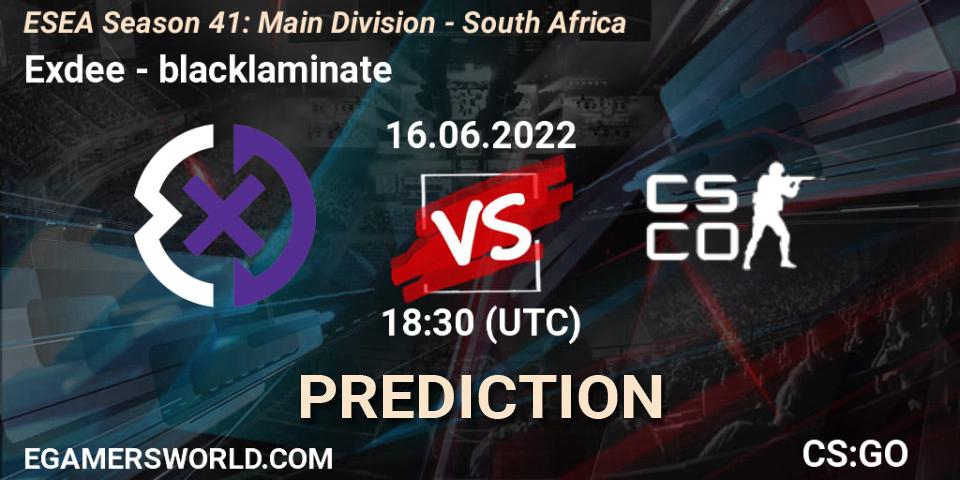 Prognose für das Spiel Royalty Esports VS blacklaminate. 16.06.2022 at 18:00. Counter-Strike (CS2) - ESEA Season 41: Main Division - South Africa