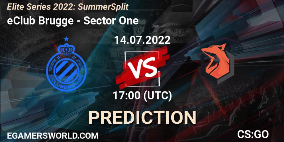 Prognose für das Spiel eClub Brugge VS Sector One. 14.07.2022 at 17:00. Counter-Strike (CS2) - Elite Series 2022: Summer Split