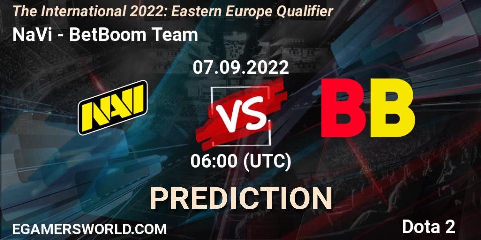 Prognose für das Spiel NaVi VS BetBoom Team. 07.09.2022 at 06:08. Dota 2 - The International 2022: Eastern Europe Qualifier