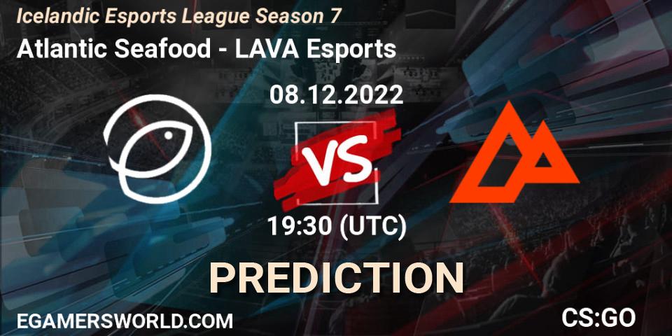 Prognose für das Spiel Atlantic Seafood VS LAVA Esports. 08.12.22. CS2 (CS:GO) - Icelandic Esports League Season 7