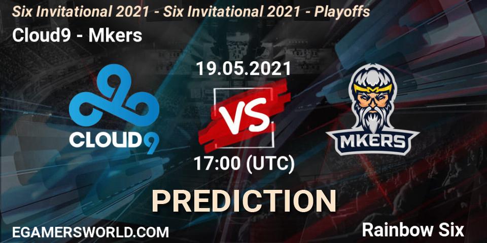 Prognose für das Spiel Cloud9 VS Mkers. 19.05.2021 at 16:35. Rainbow Six - Six Invitational 2021 - Six Invitational 2021 - Playoffs