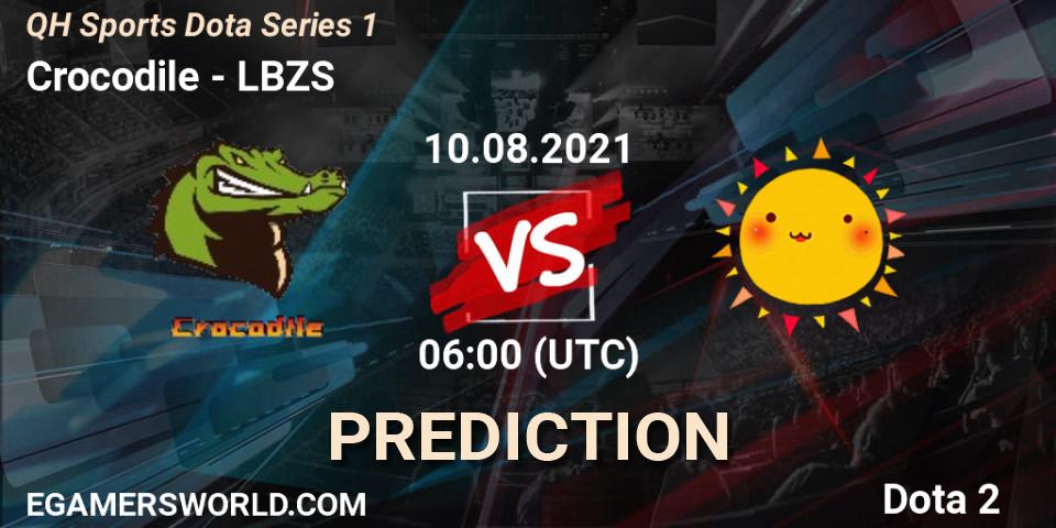 Prognose für das Spiel Crocodile VS LBZS. 10.08.2021 at 06:12. Dota 2 - QH Sports Dota Series 1