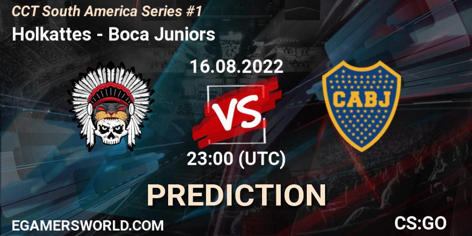 Prognose für das Spiel Holkattes VS Boca Juniors. 17.08.2022 at 01:20. Counter-Strike (CS2) - CCT South America Series #1