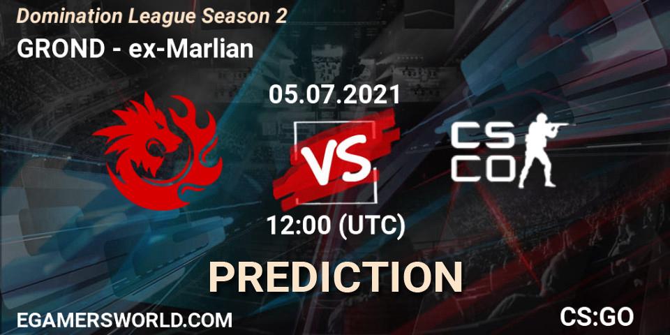 Prognose für das Spiel No Org VS ex-Marlian. 05.07.2021 at 12:00. Counter-Strike (CS2) - Domination League Season 2