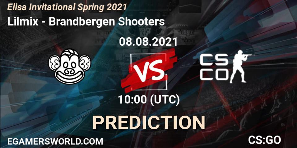 Prognose für das Spiel Lilmix VS Brandbergen Shooters. 08.08.21. CS2 (CS:GO) - Elisa Invitational Fall 2021 Sweden Closed Qualifier