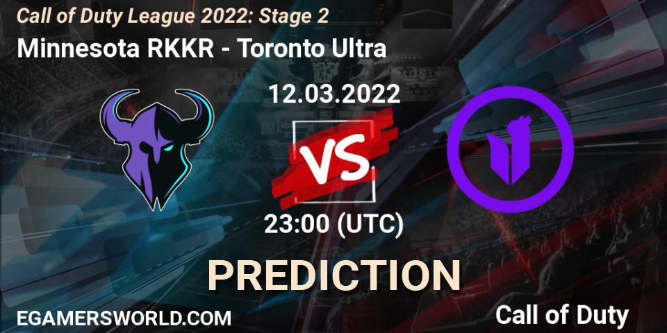 Prognose für das Spiel Minnesota RØKKR VS Toronto Ultra. 12.03.2022 at 23:00. Call of Duty - Call of Duty League 2022: Stage 2