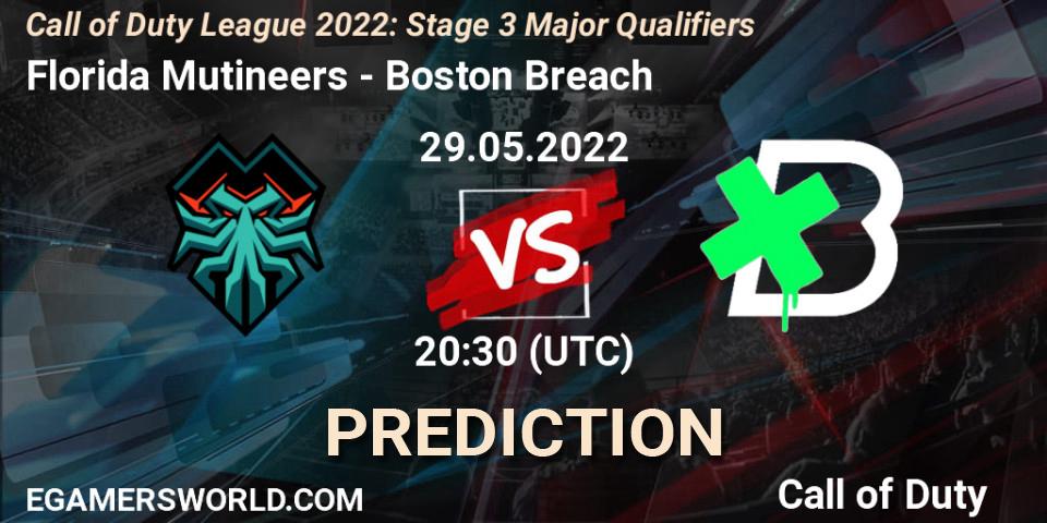Prognose für das Spiel Florida Mutineers VS Boston Breach. 29.05.2022 at 20:30. Call of Duty - Call of Duty League 2022: Stage 3