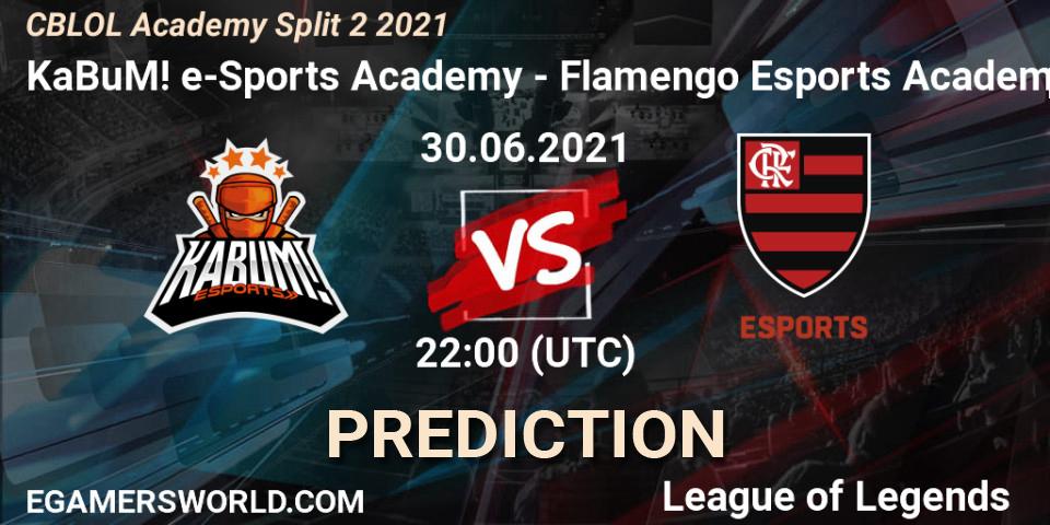 Prognose für das Spiel KaBuM! Academy VS Flamengo Esports Academy. 30.06.2021 at 22:00. LoL - CBLOL Academy Split 2 2021