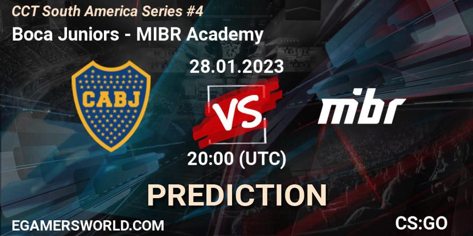Prognose für das Spiel Boca Juniors VS MIBR Academy. 28.01.23. CS2 (CS:GO) - CCT South America Series #4