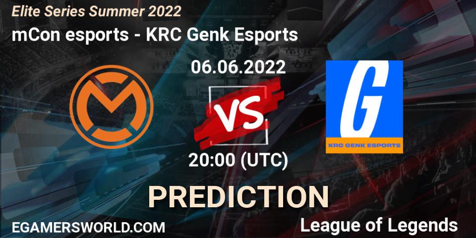 Prognose für das Spiel KV Mechelen VS KRC Genk Esports. 06.06.2022 at 19:00. LoL - Elite Series Summer 2022
