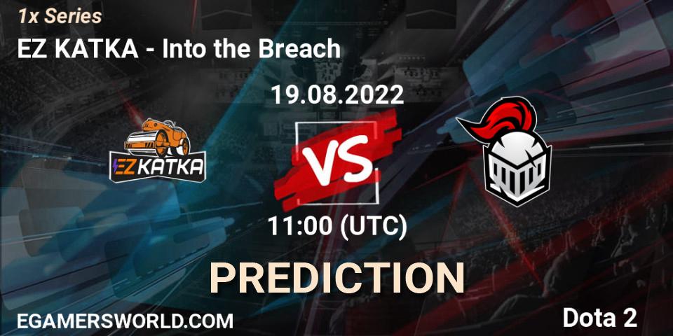 Prognose für das Spiel EZ KATKA VS Into the Breach. 19.08.2022 at 11:11. Dota 2 - 1x Series