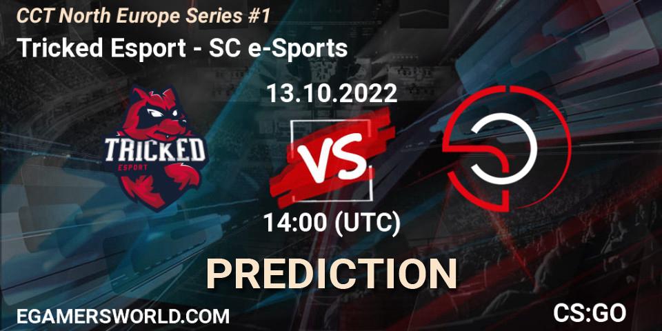 Prognose für das Spiel Tricked Esport VS SC e-Sports. 13.10.2022 at 14:15. Counter-Strike (CS2) - CCT North Europe Series #1