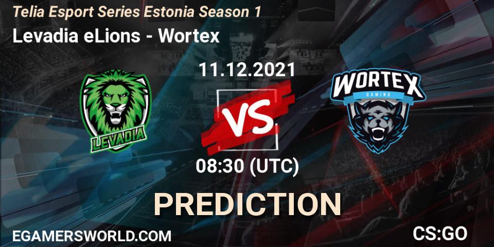Prognose für das Spiel Levadia eLions VS Wortex. 11.12.2021 at 08:30. Counter-Strike (CS2) - Telia Esport Series Estonia Season 1