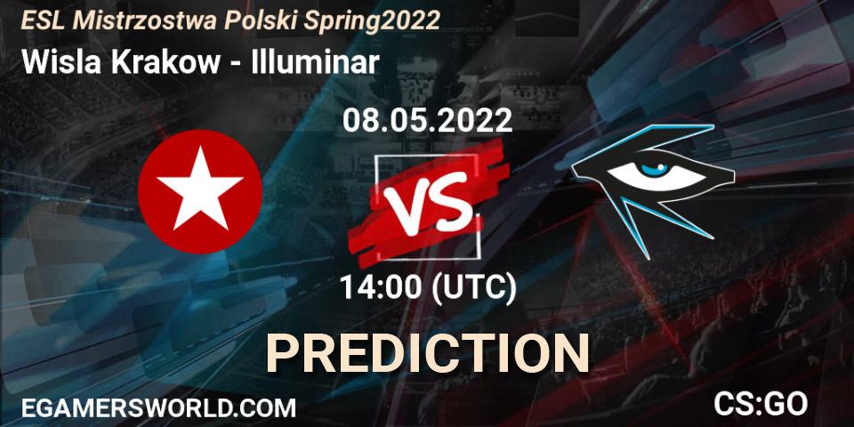 Prognose für das Spiel Wisla Krakow VS Illuminar. 08.05.2022 at 14:00. Counter-Strike (CS2) - ESL Mistrzostwa Polski Spring 2022