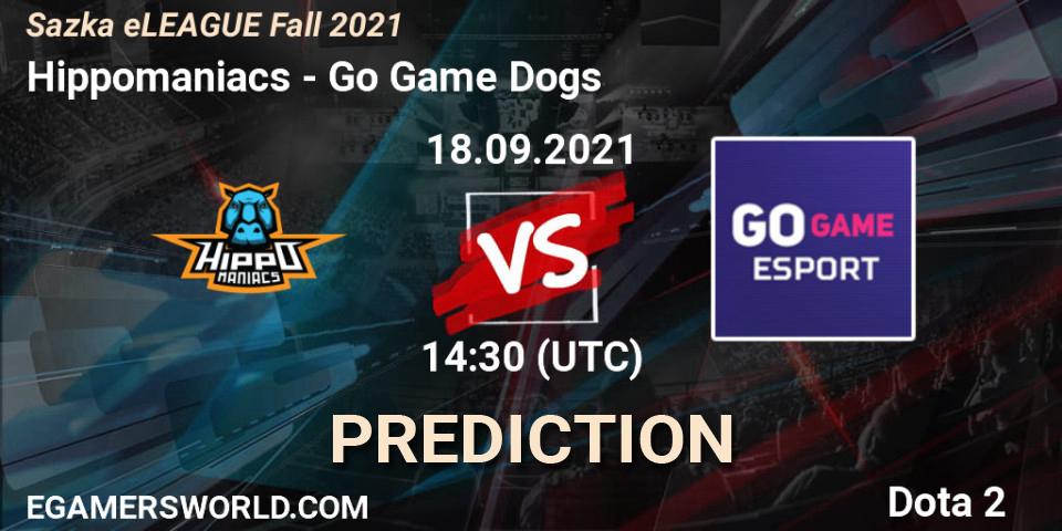 Prognose für das Spiel Hippomaniacs VS Go Game Dogs. 18.09.21. Dota 2 - Sazka eLEAGUE Fall 2021