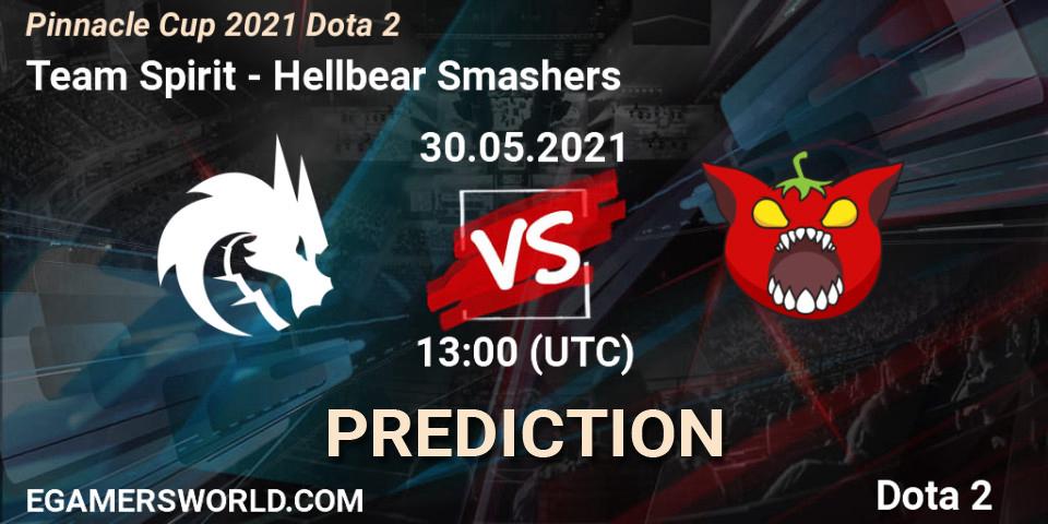Prognose für das Spiel Team Spirit VS Hellbear Smashers. 30.05.2021 at 13:18. Dota 2 - Pinnacle Cup 2021 Dota 2