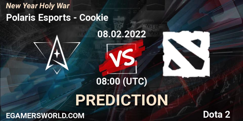Prognose für das Spiel Polaris Esports VS Cookie. 08.02.2022 at 06:23. Dota 2 - New Year Holy War