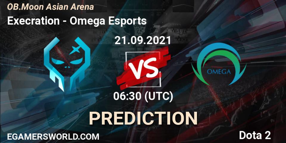 Prognose für das Spiel Execration VS Omega Esports. 21.09.2021 at 09:27. Dota 2 - OB.Moon Asian Arena